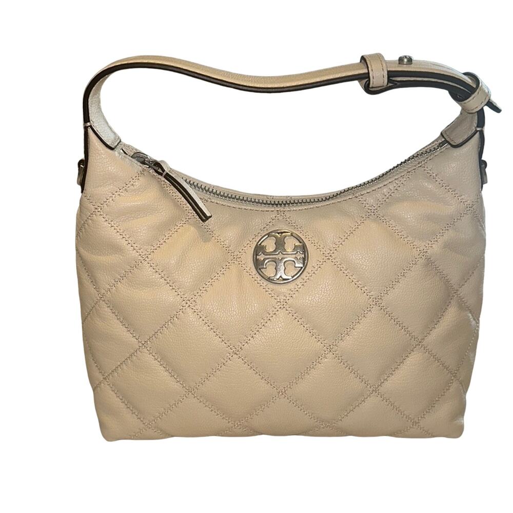 COPY - TORY BURCH NEW CREAM WILLA MINI HOBO